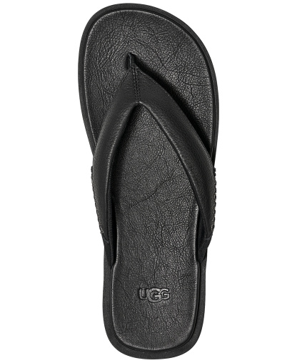 UGG® Men's Seaside II Flip Sandals - Black