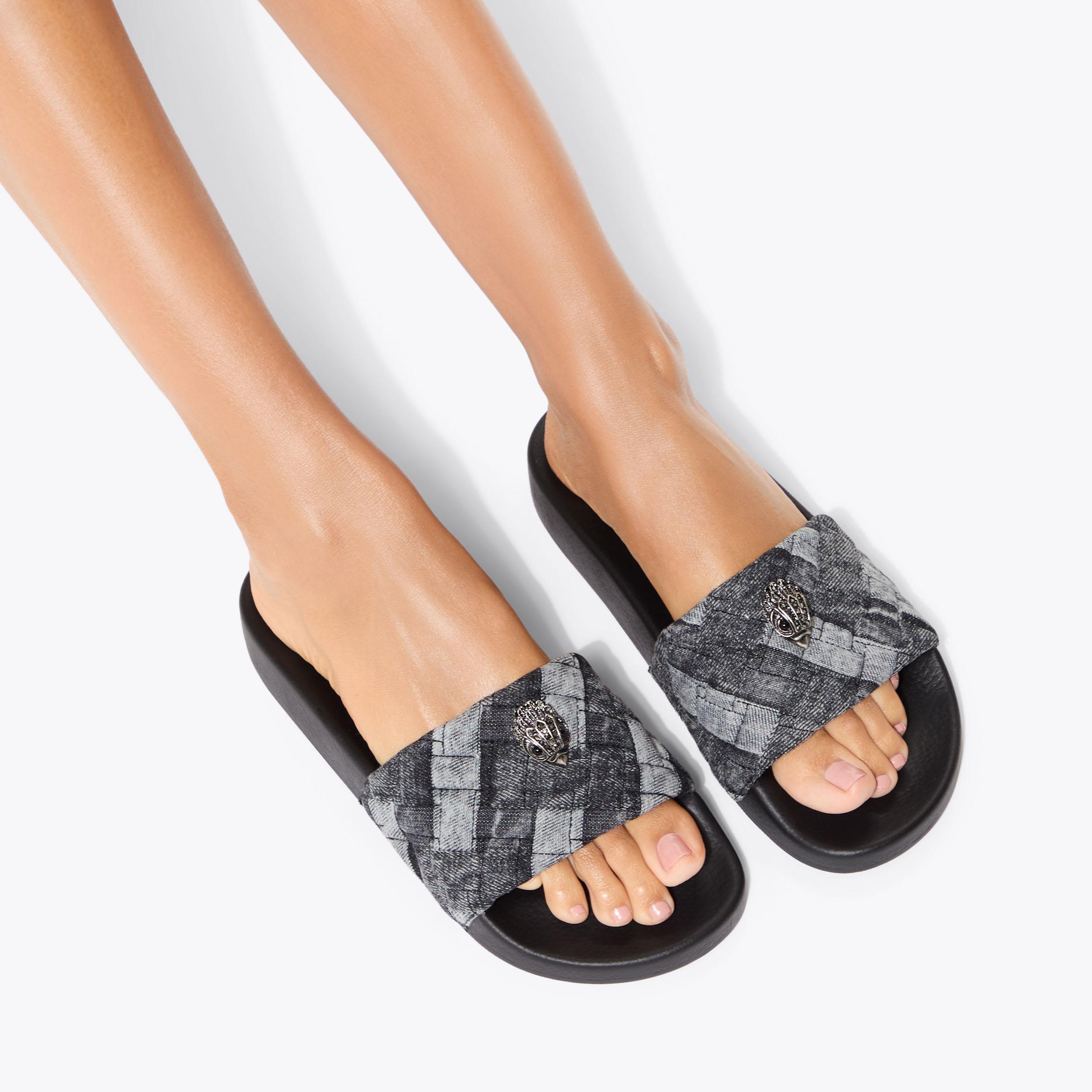 Kurt Geiger London Meena Eagle Slide - Black - view 2