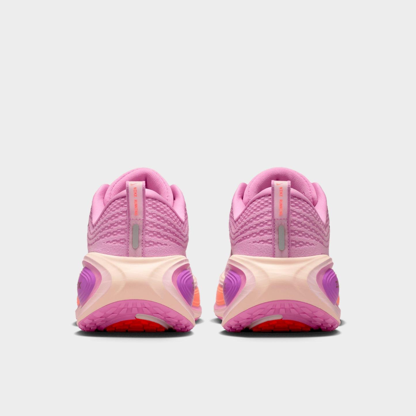 Women's Nithtke Vomero Plus Running Shoes - Part 1 - Light Magenta/Pink Foam/Bright Violet/Black - Back view