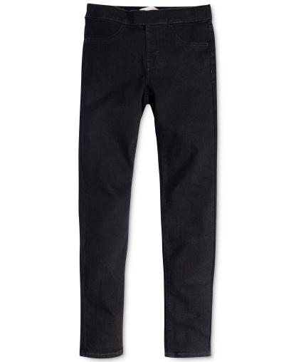 Levi's Girls' 7-16 Pull On Jegging - Black