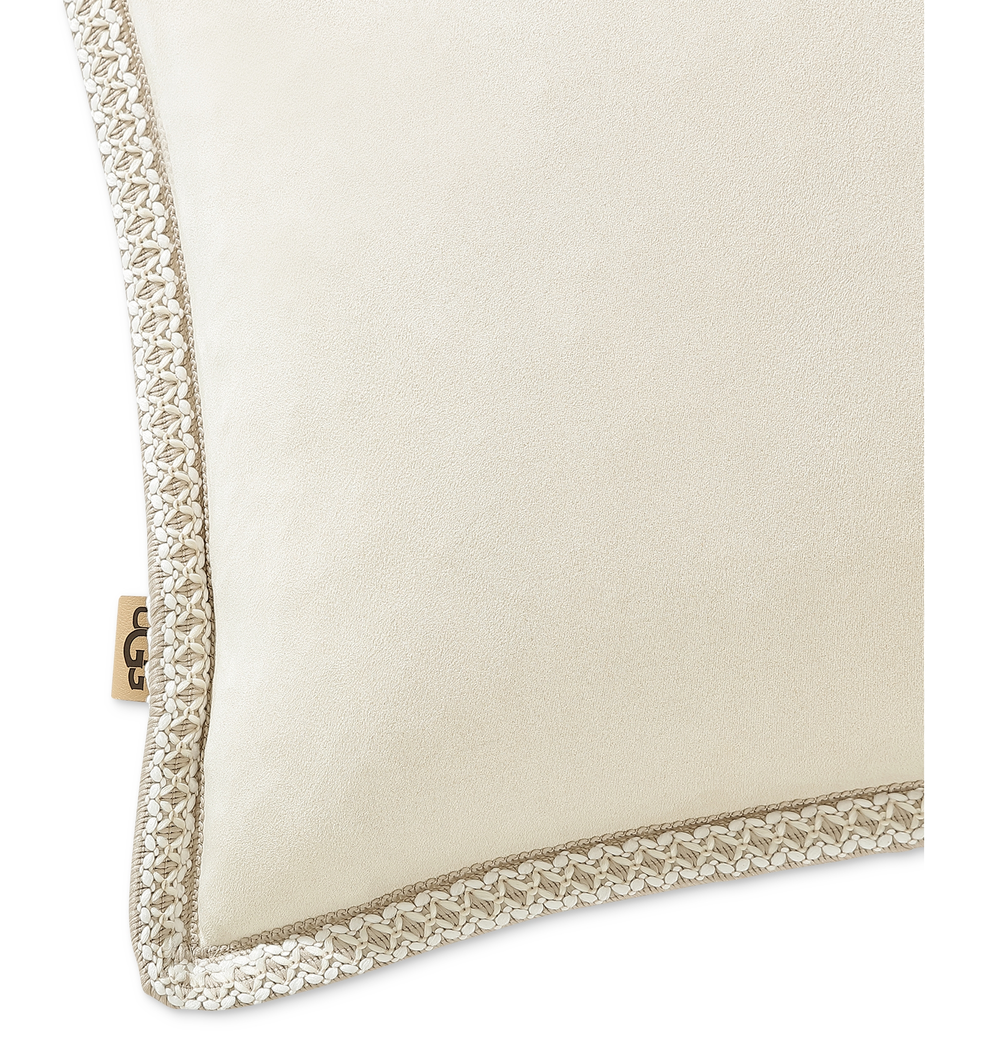 UGG® Kirkwood UGG Braid Decorative Pillow, 20" x 20" - Birch