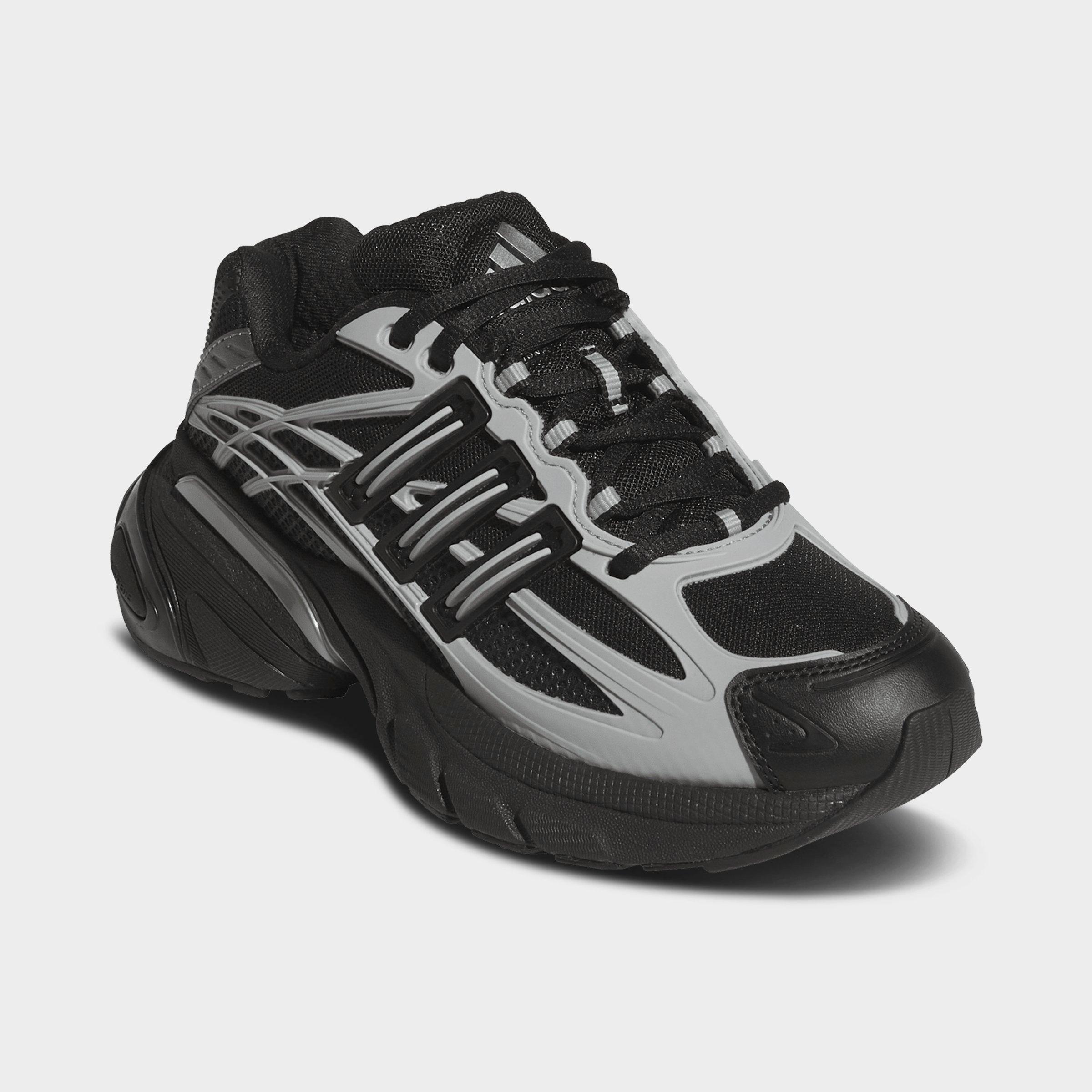 Big Kids' adidas Adistar XLG 2.0 Casual Shoes - Core Black/Core Black/Iron Metallic - Both shoes facing left
