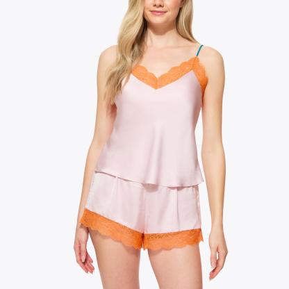 Kurt Geiger London Dora Larsen Cami And Shorts Set - Pink - view 2