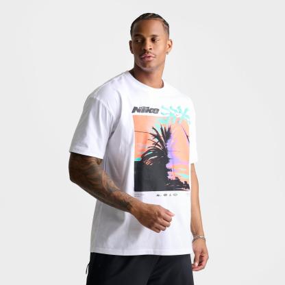 Men's Nike Sportswear Palm Tree Graphic T-Shirt - White