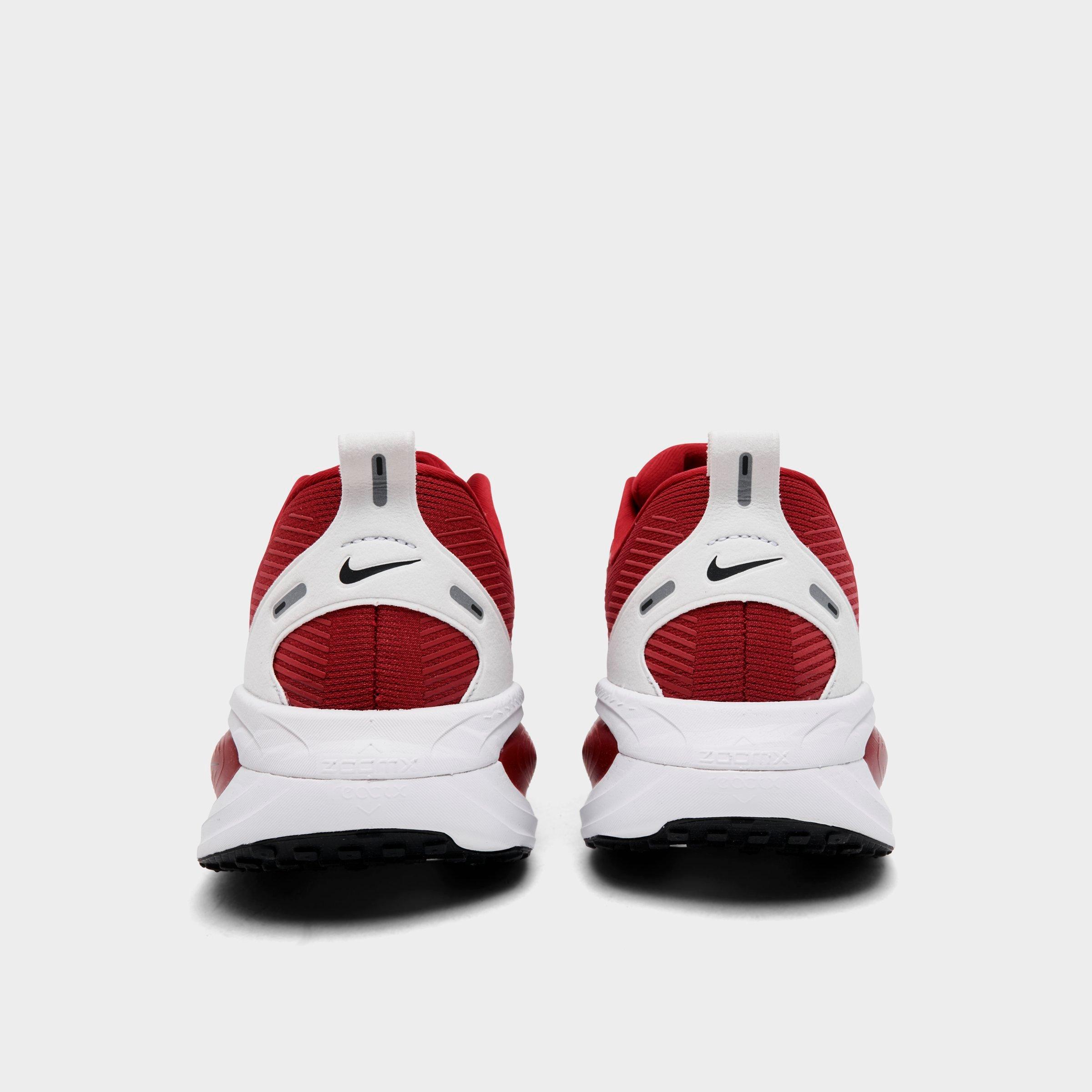 Men's Nithtke Vomero 18 Purdue Boilermakers Running Shoes - Part 2 - Team Crimson/Black/White - Back view
