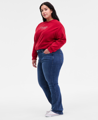 Levi's Trendy Plus Size 415 Classic Bootcut Jeans - Lapis Awe