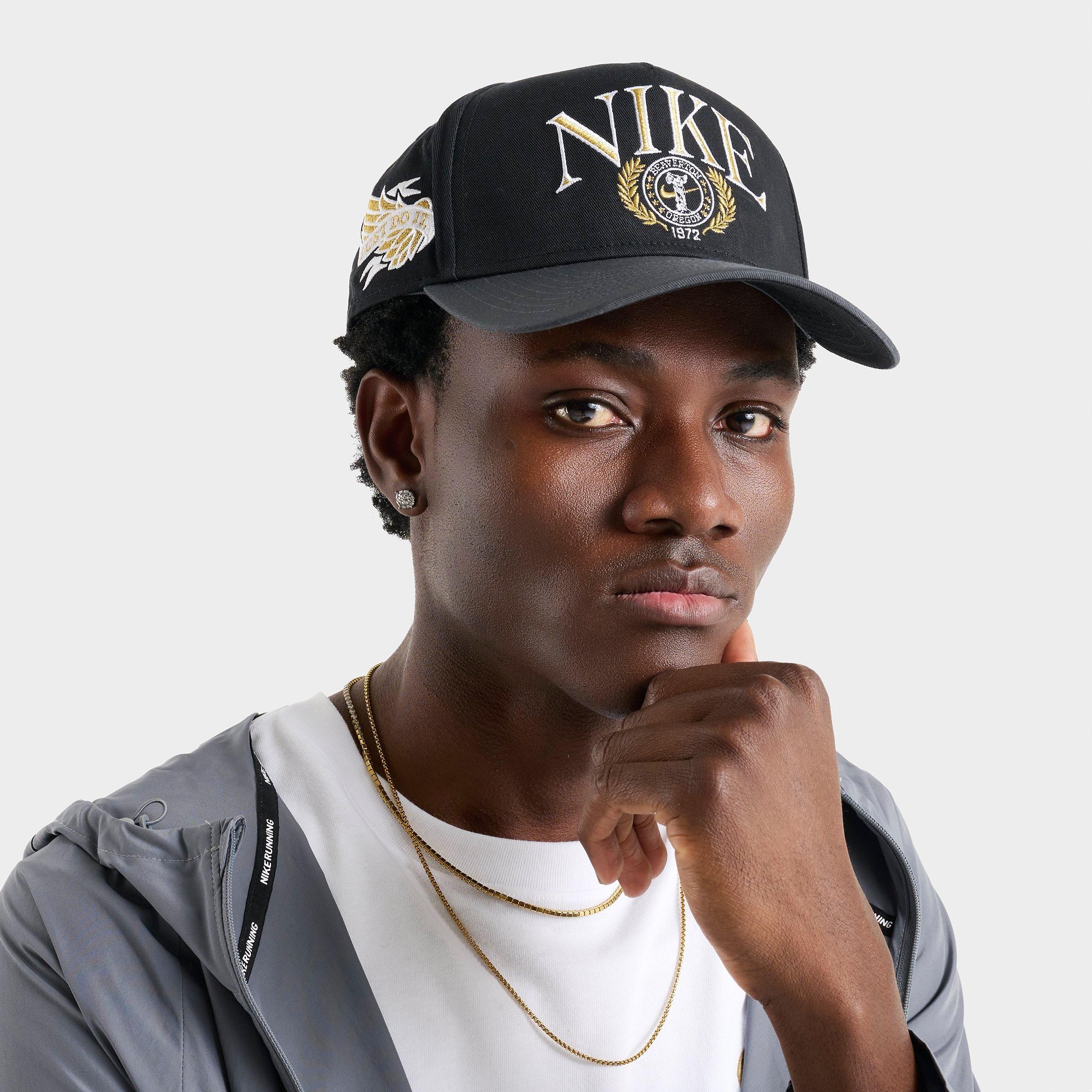 Nithtke Rise Structured A-Frame Snapback Hat - Black/Anthracite (IH8778-010)