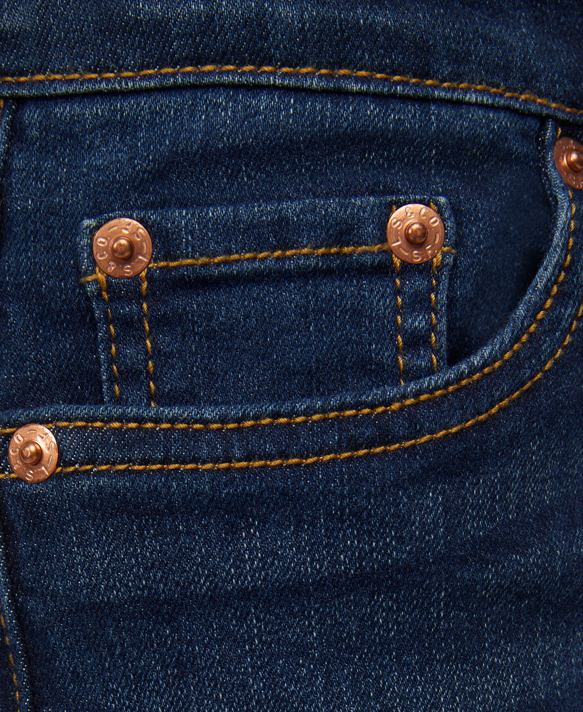 Levi's Girls' 7-16 Mid-Rise Classic Bootcut Denim Jeans - Dark Blue