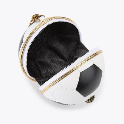 Kurt Geiger London Football Charm - White - view 3