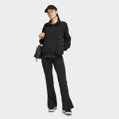 Women's adidas Sportswear Soft Lux Flared Pants - Black - view 2
