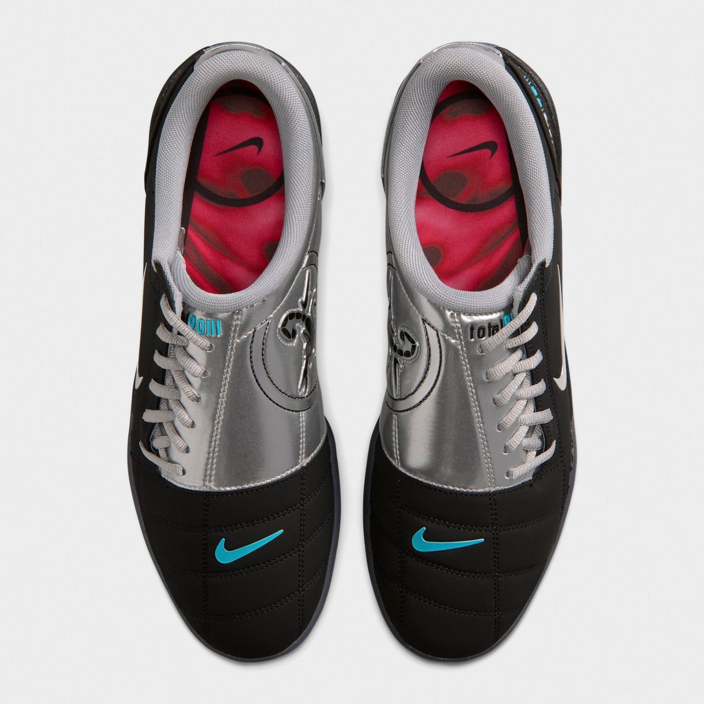 Men's Nithtke Total 90 Casual Shoes - Part 2 - Black/Gamma Blue/Metallic Silver - Top view