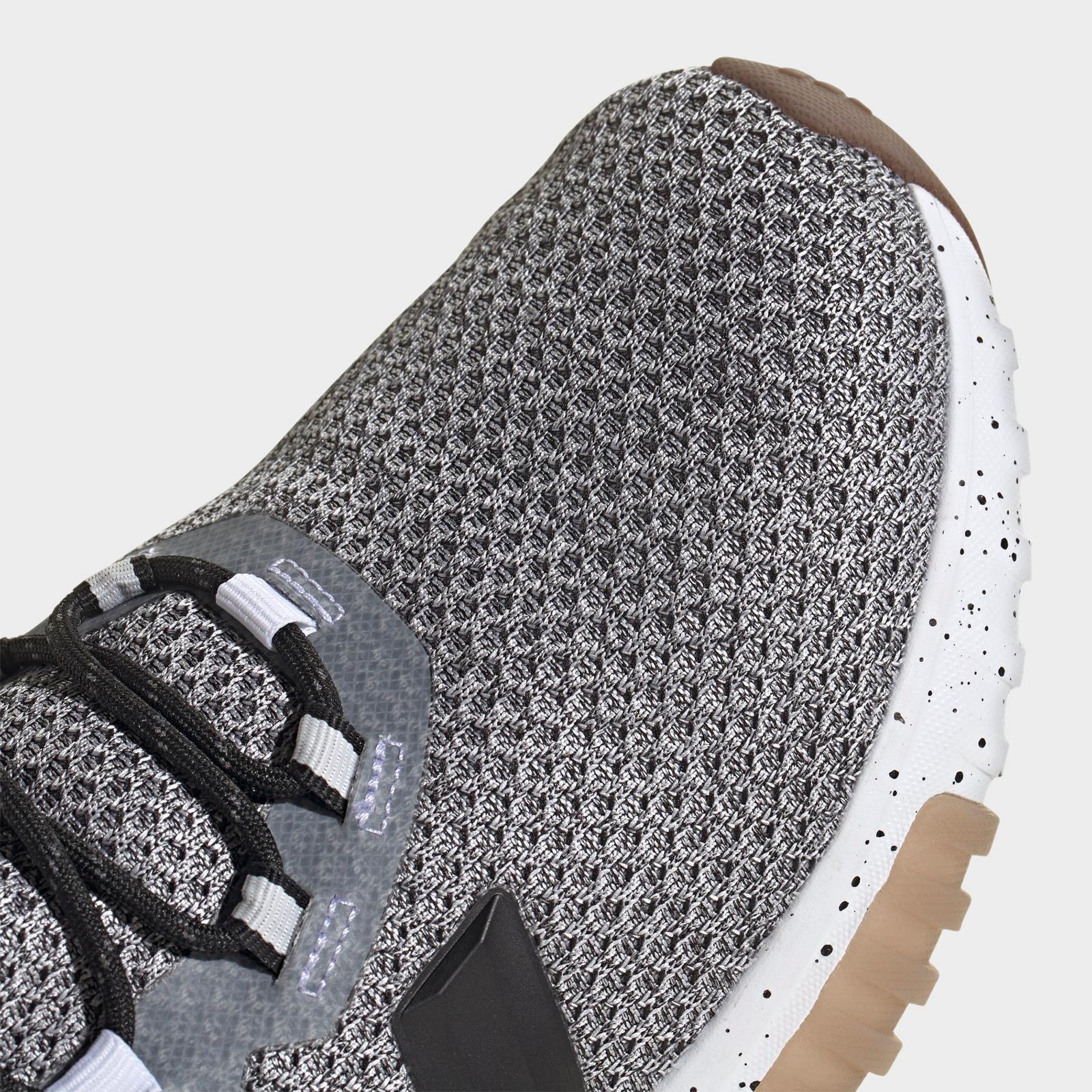 Men's adidas Kaptir 4.0 Casual Shoes - White/Black/Gum - view 3