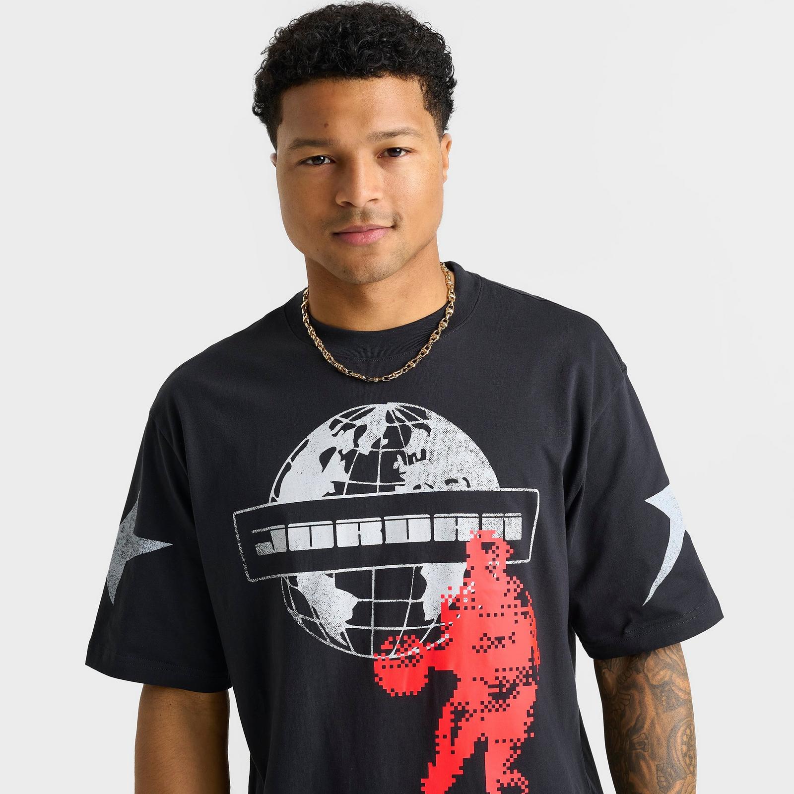 Men's Jordan Star Graphic T-Shirt - Off Noir - view 5