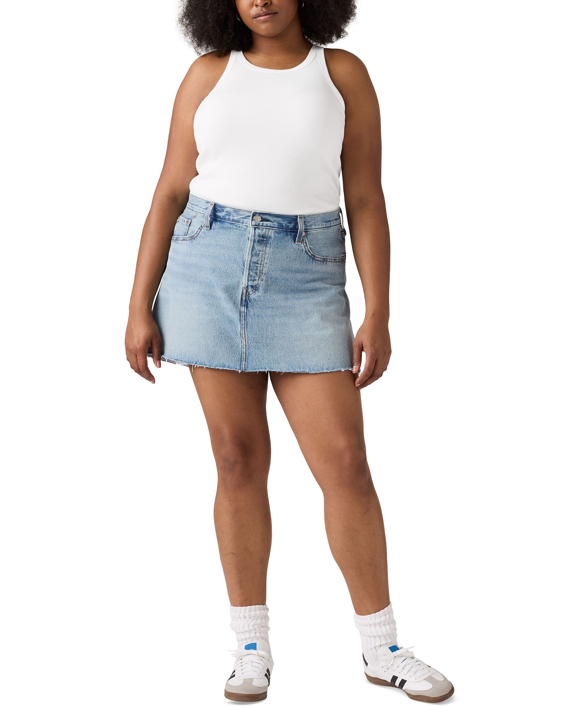 Levi's Premium Women's Icon Cotton Denim Skirt - Woven Minutes