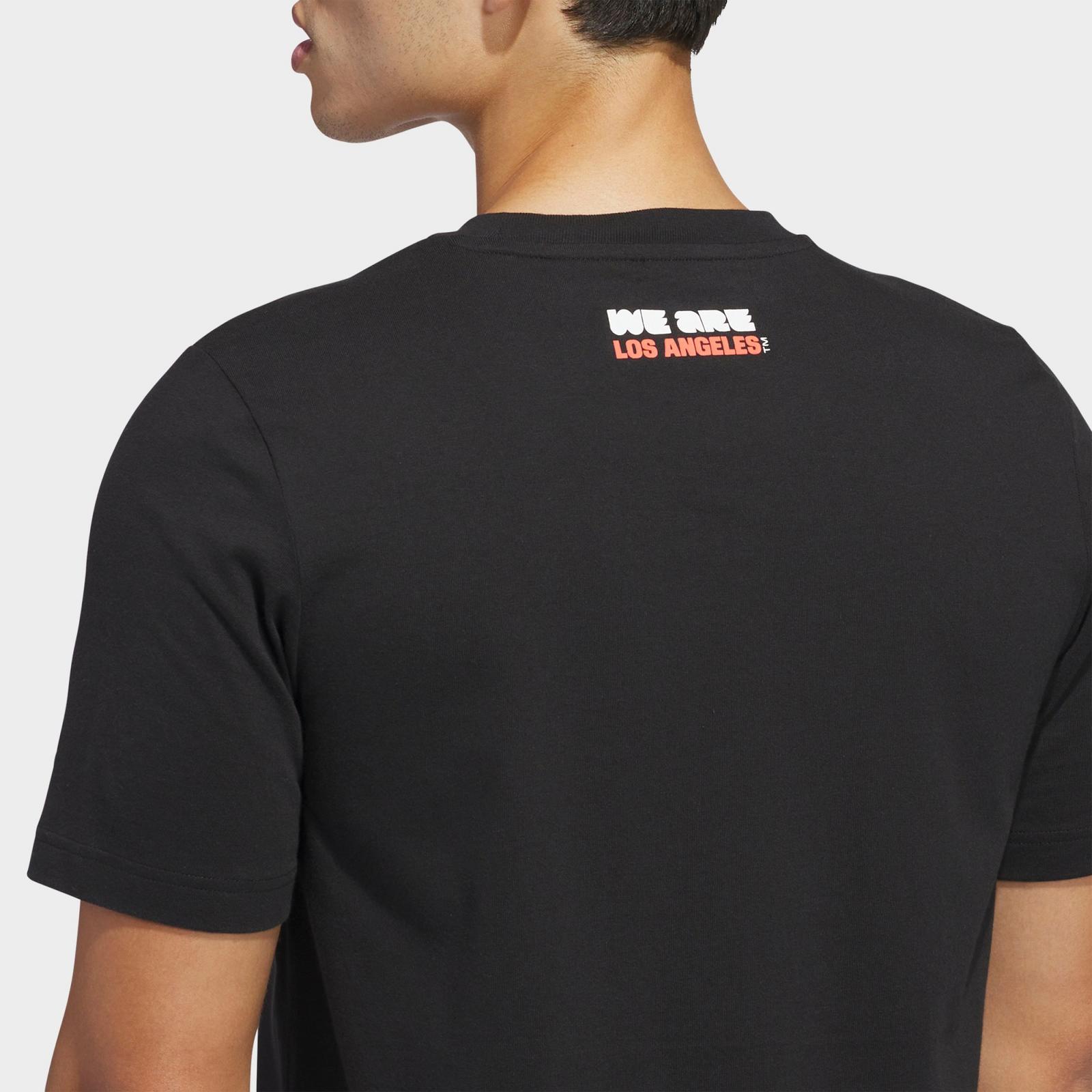 Men's adidas Soccer FIFA World Cup 26™ Host City Los Angeles Graphic T-Shirt - Black - view 5