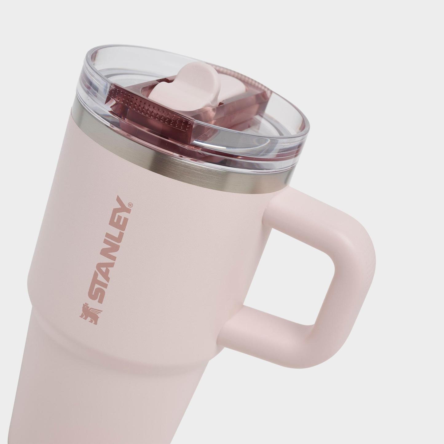 Stanley Quencher ProTour Flip Straw Tumbler (20 oz) - Rose Quartz