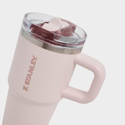 Stanley Quencher ProTour Flip Straw Tumbler (20 oz) - Rose Quartz