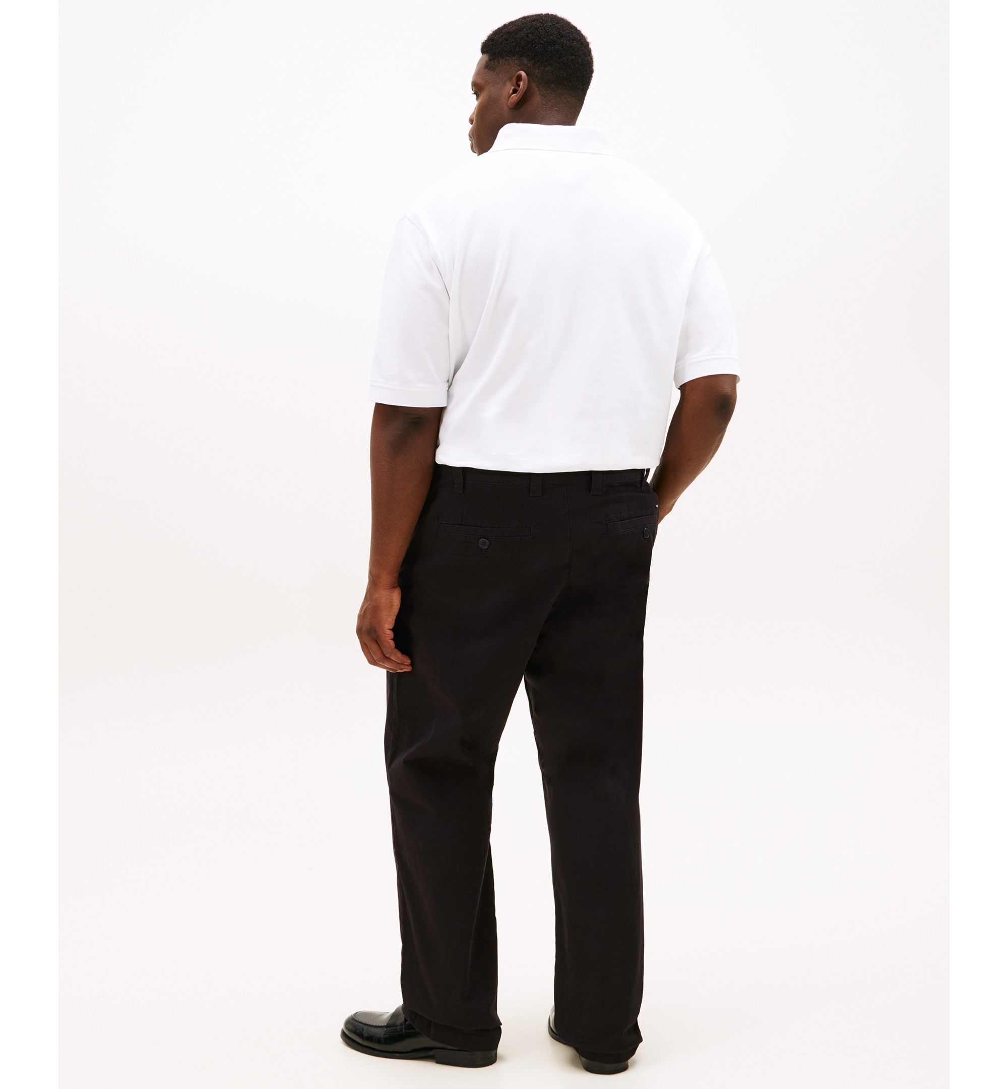 Tommy Hilfiger Men's Big & Tall TH Flex Stretch Custom-Fit Chino Pants - Dark Sable