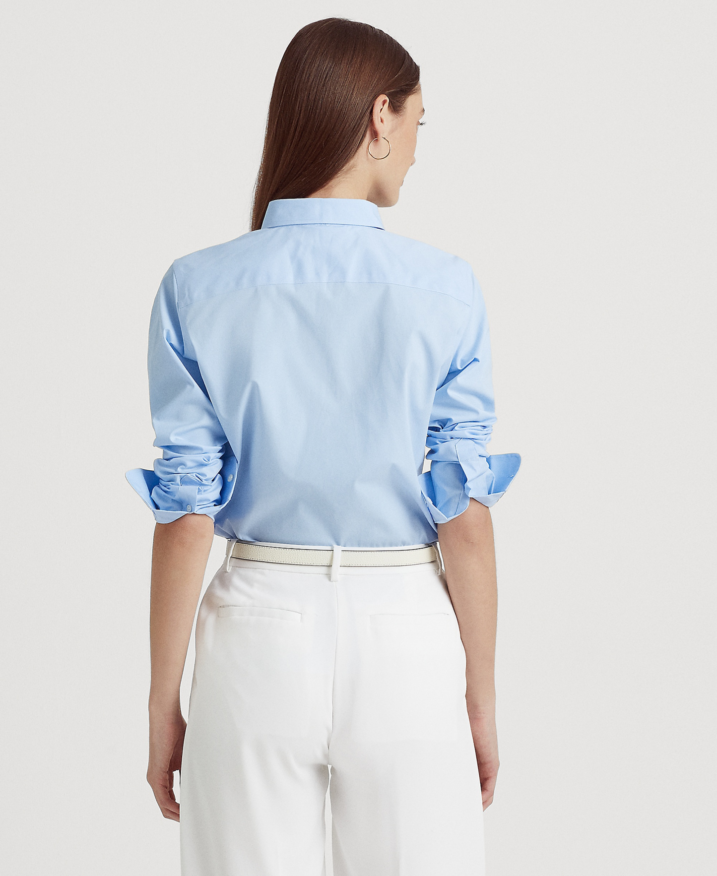 Lauren Ralph Lauren Non-Iron Straight-Fit Shirt - Blue