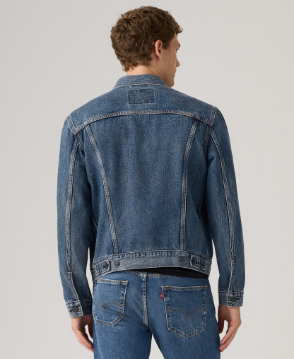 Levi's Men's Regular-Fit Stretch Denim Trucker Jacket - Lombard