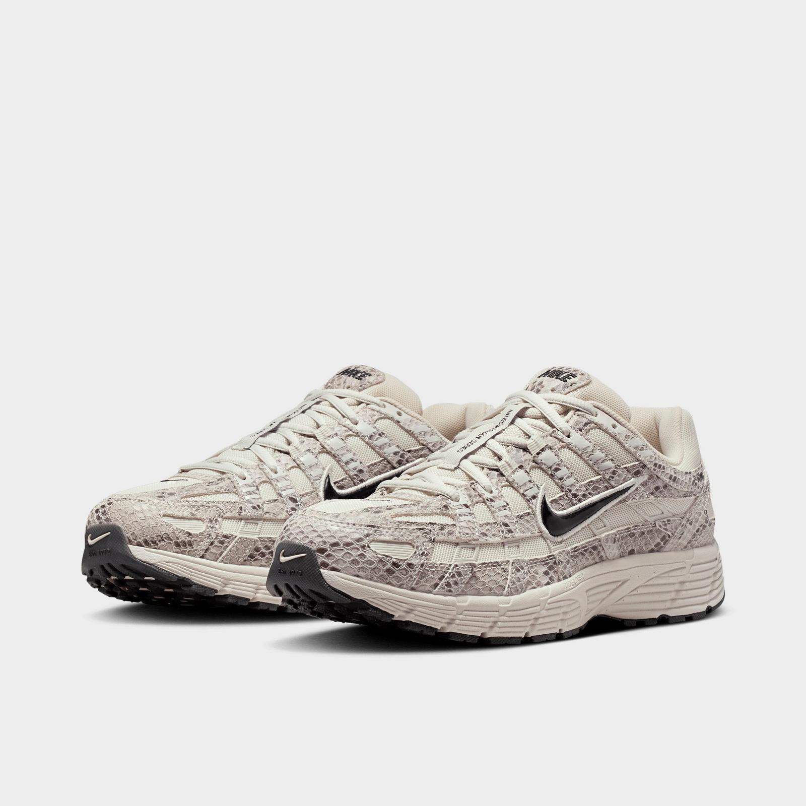Women's Nike P-6000 Casual Shoes - Light Bone/Black/Light Bone