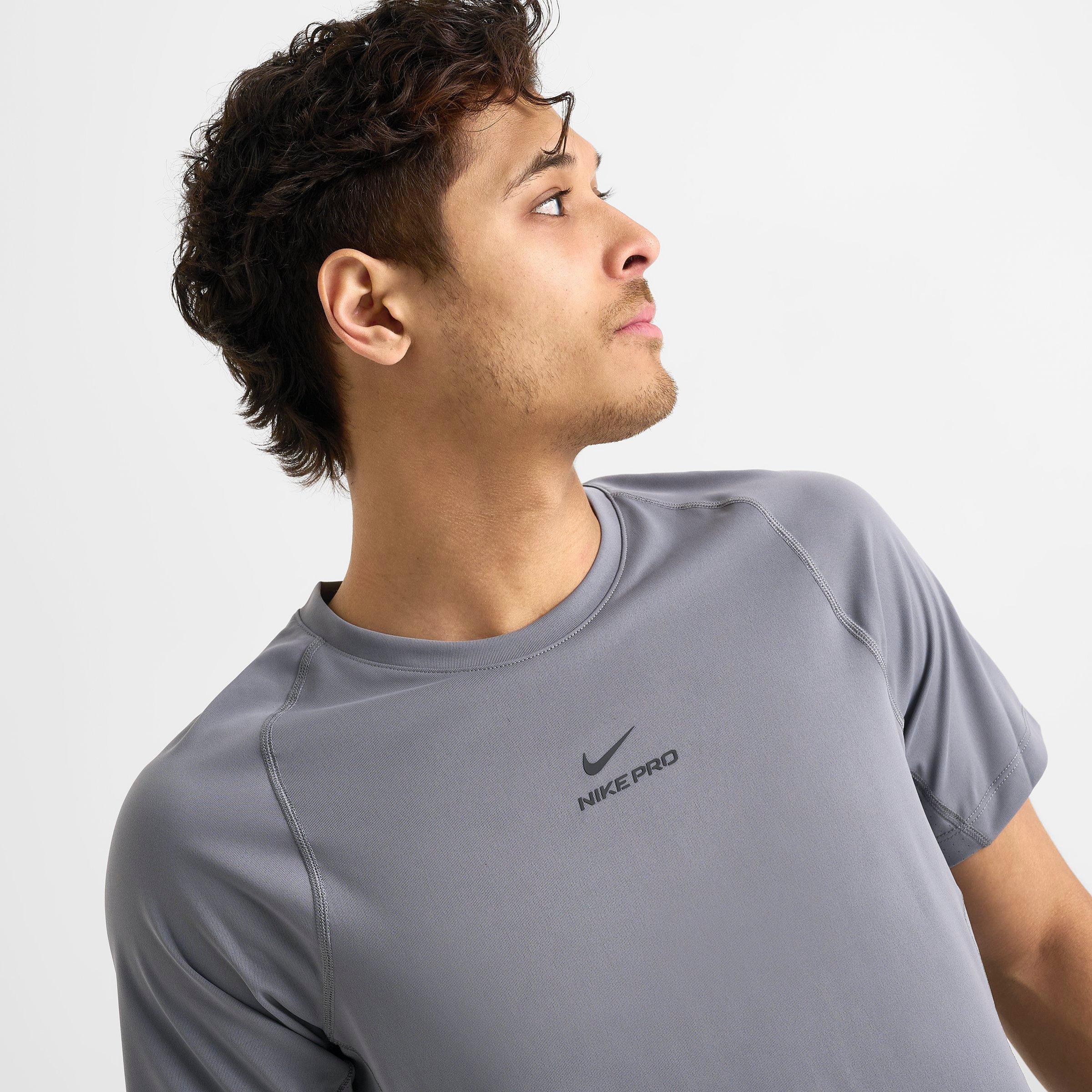 Men's Nithtke Pro Dri-FIT Training Top - Smoke Grey/Black