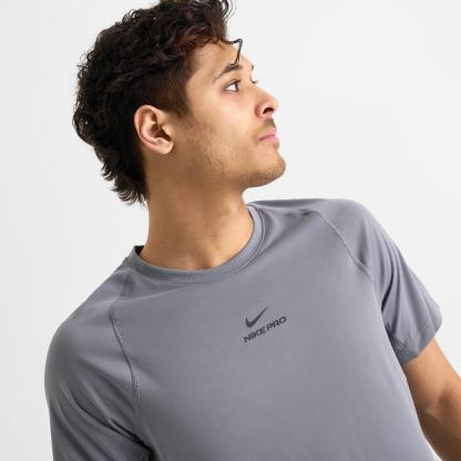 Men's Nithtke Pro Dri-FIT Training Top - Smoke Grey/Black
