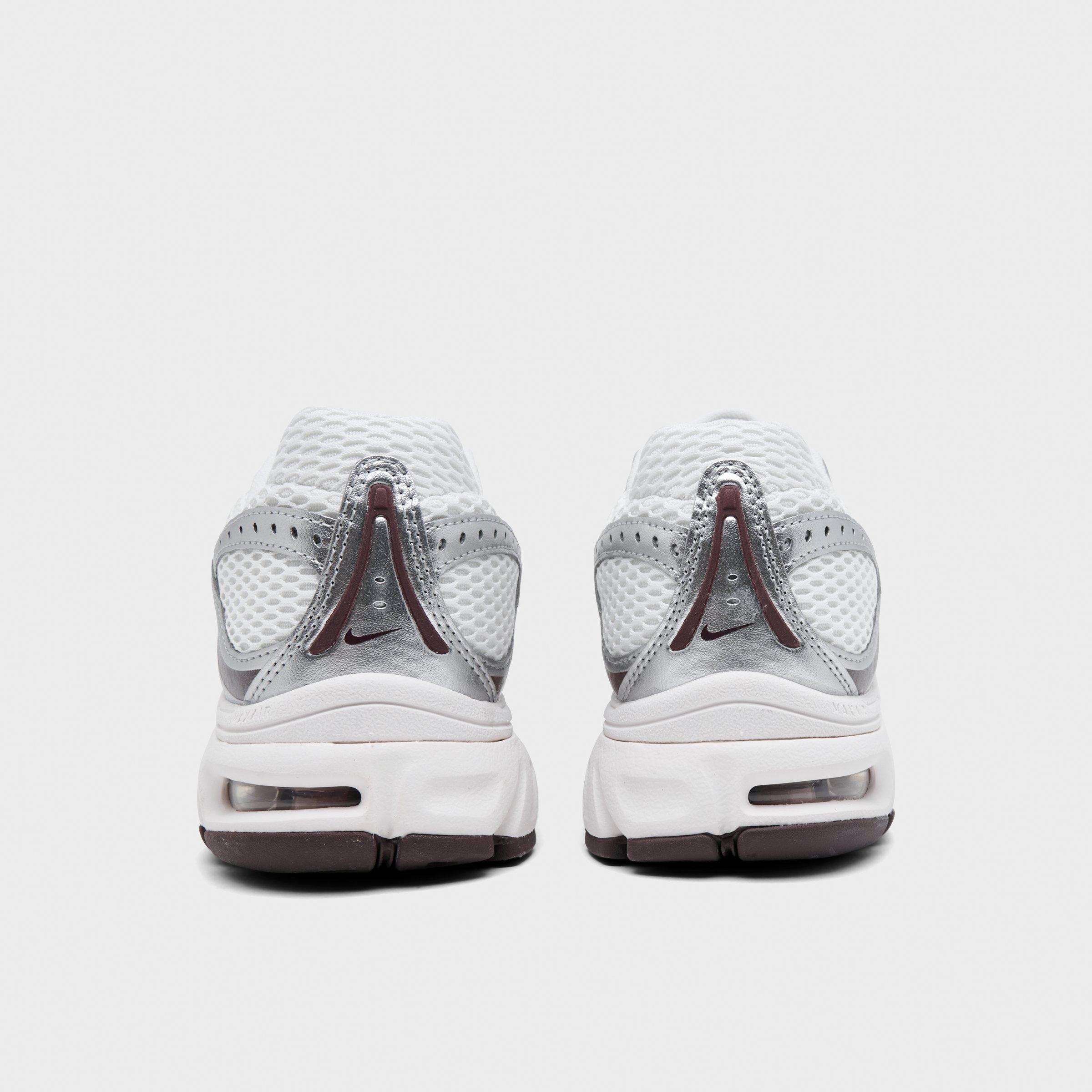 Women's Nithtke Air Max Moto 2K Casual Shoes - Part 4 - Phantom/Tattoo/Metallic Silver - Back view