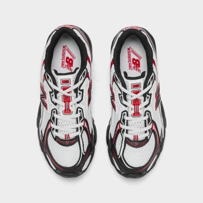 Little Kids' New Balance 740 Casual Shoes - White/Black/Red - view 5