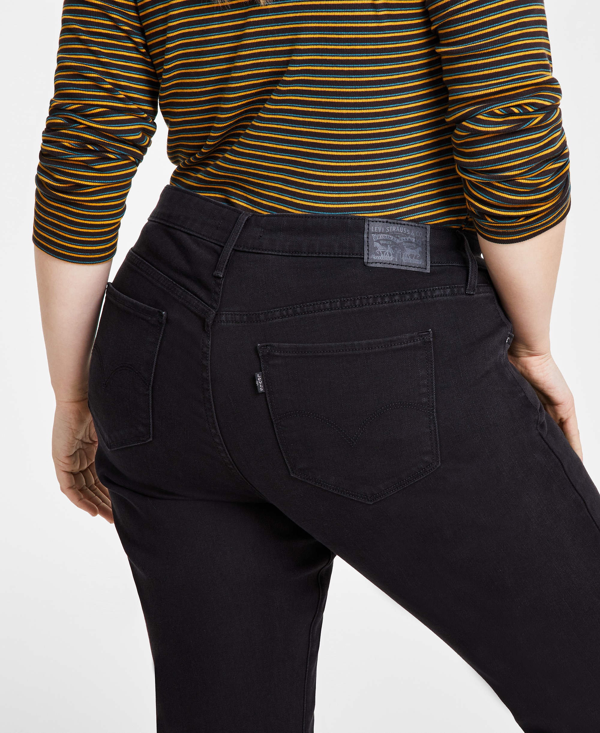 Levi's Women's 311 Mid Rise Shaping Skinny Jeans - Soft Black
