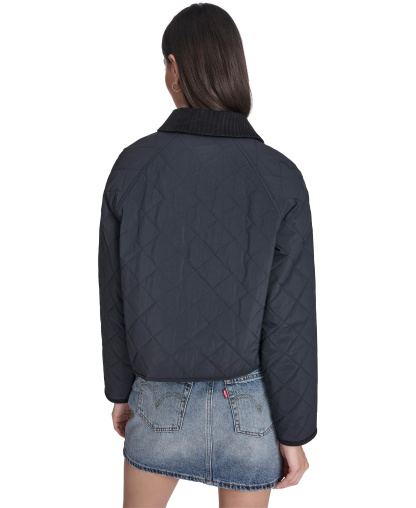 Levi's Women's Diamond Quilted Jacket - Black