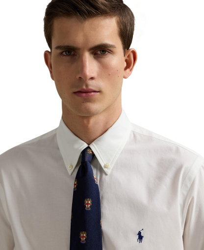 Polo Ralph Lauren Men's Stretch Poplin Shirt - White