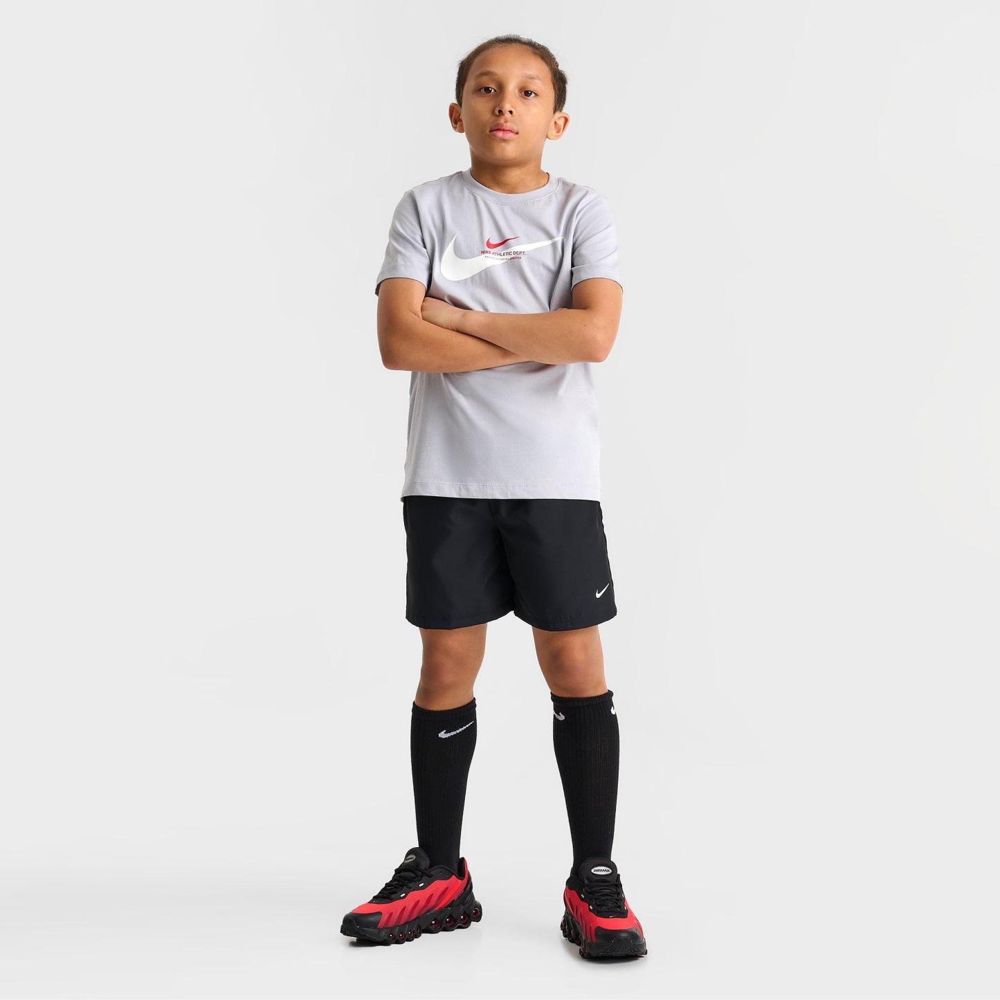 Big Kids' Nithtke Multi Dri-FIT Graphic Training Shorts - Black