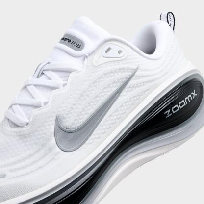 Men's Nithtke Vomero Plus Running Shoes - Part 2 - White/Black/Cool Grey/Metallic Silver - Detail shot