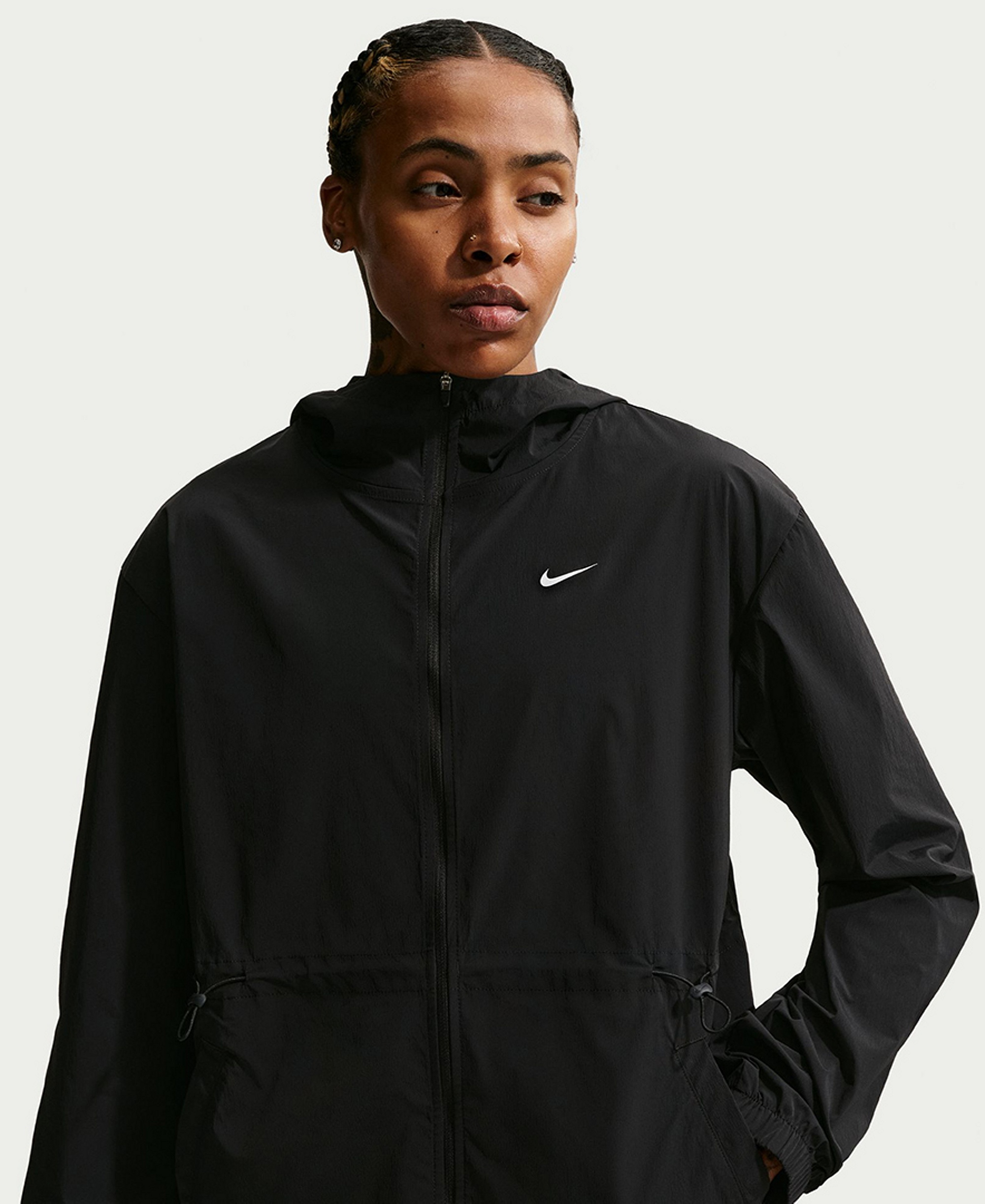 Nike Women's Dri-FIT Jacket - Black/white