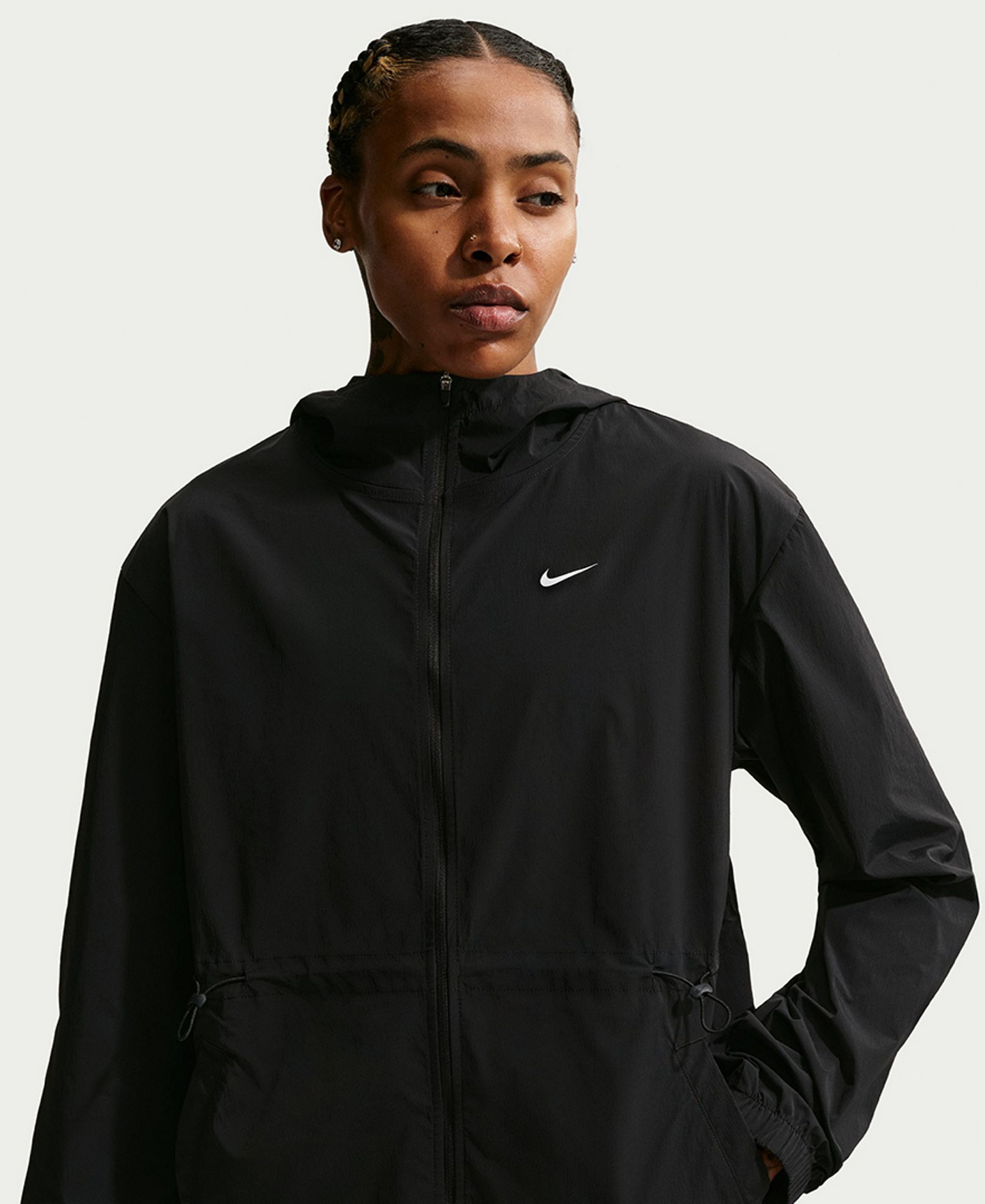 Nike Women's Dri-FIT Jacket - Black/white