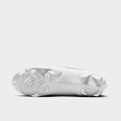 Men's Jordan 1 Low TD Football Cleats - White/White/Grey Fog - view 6
