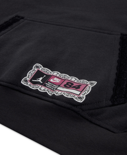 Jordan Girls' 7-16 Allstar Fleece Pullover Hoodie - Off Noir