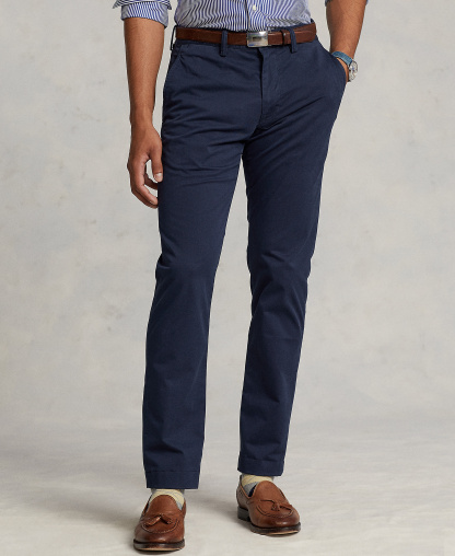 Polo Ralph Lauren Men's Slim-Fit Stretch Chino Pants - Nautical Ink