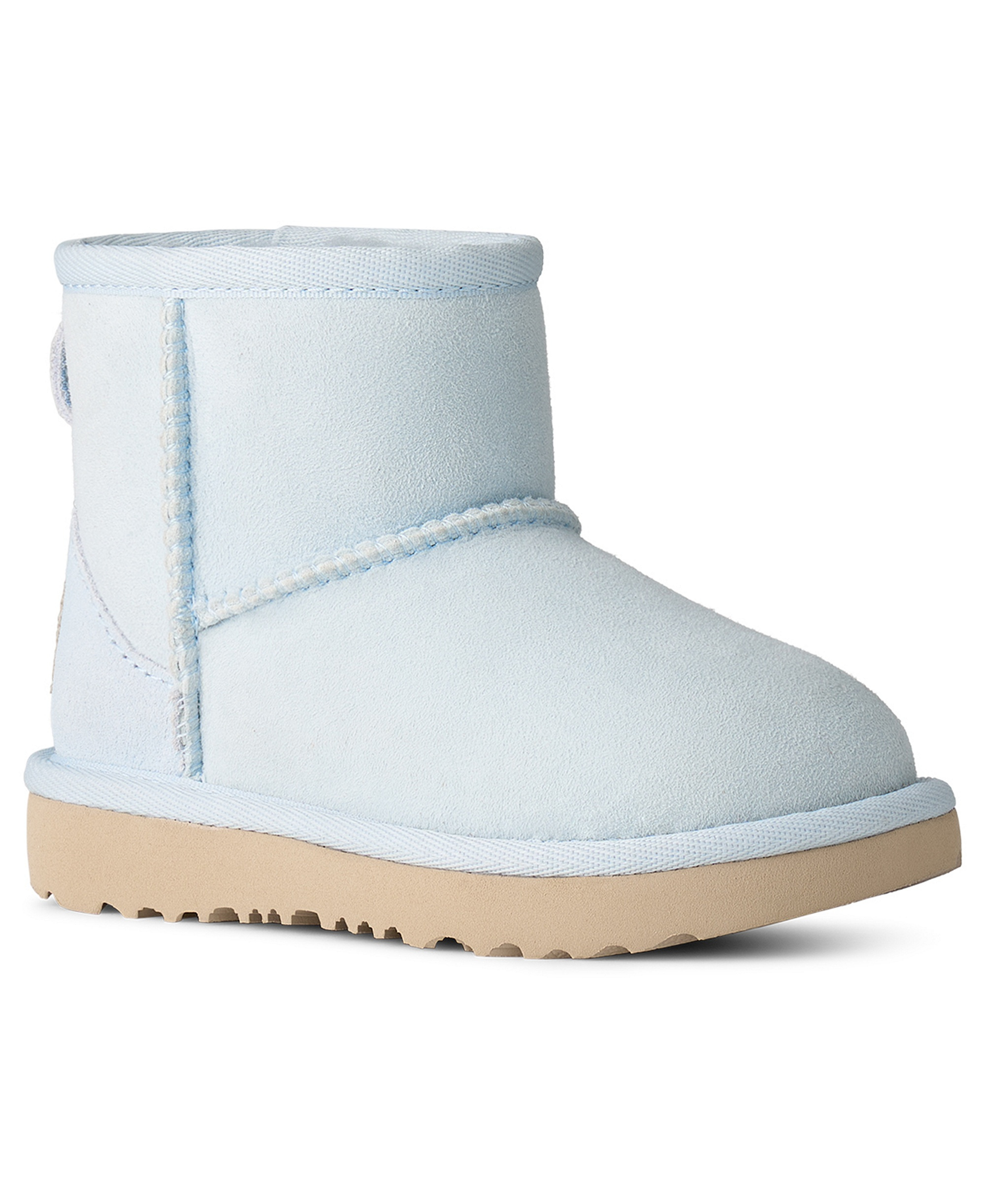 UGG® Toddler Kids Classic Mini II Round Toe Booties - Sky Blue