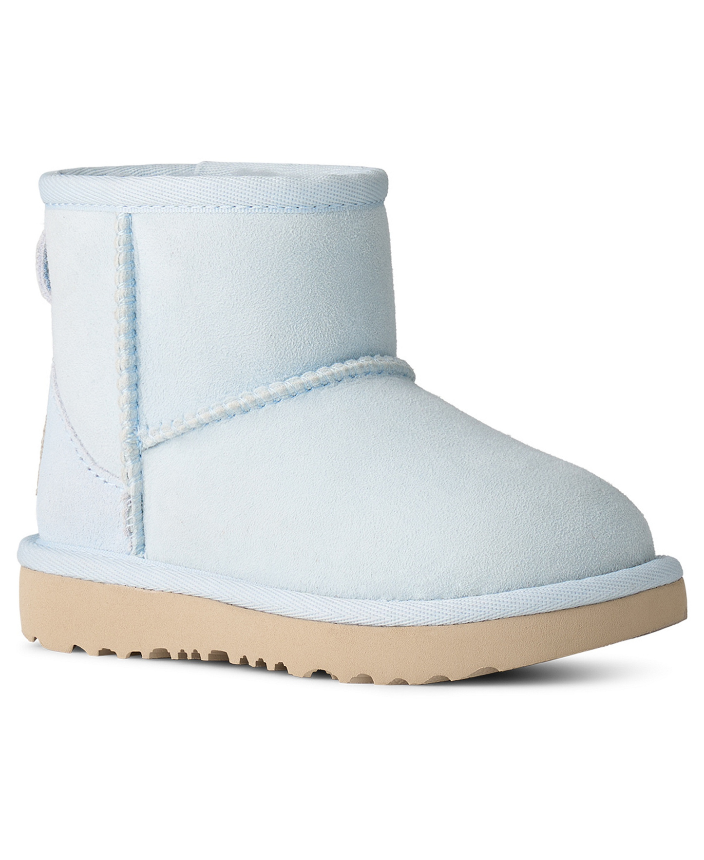 UGG® Toddler Kids Classic Mini II Round Toe Booties - Sky Blue