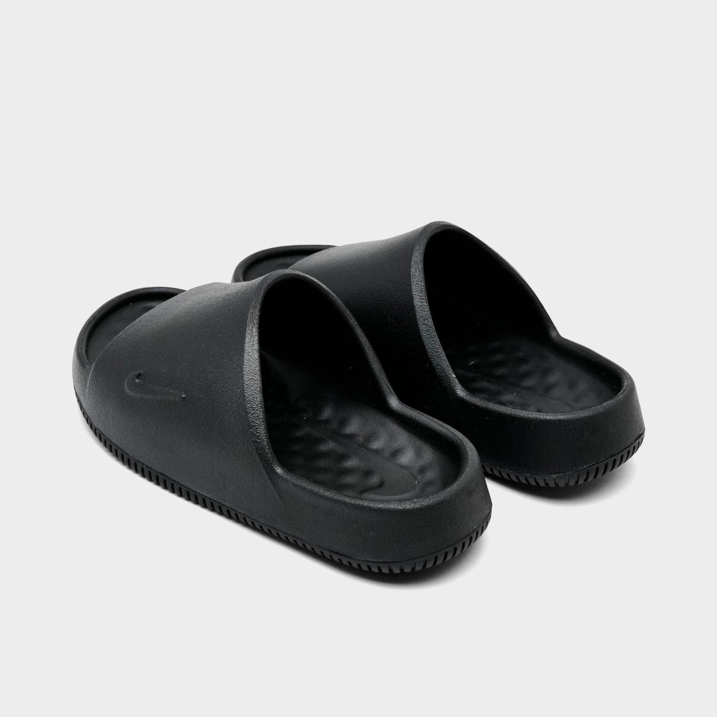 Little Kids' Nithtke Calm 2.0 Slide Sandals - Black - Back view
