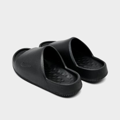 Little Kids' Nithtke Calm 2.0 Slide Sandals - Black - Back view
