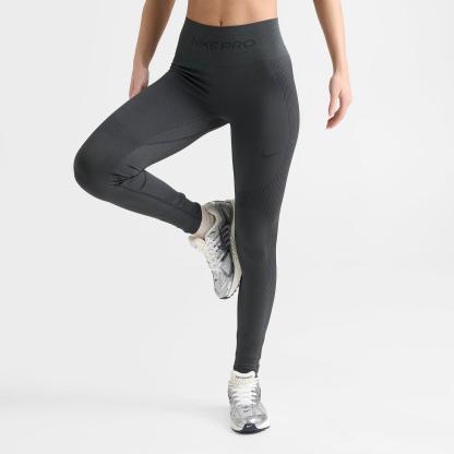 Women's Nike Pro Seamless High-Waisted 7/8 Leggings - Dark Smoke Grey
