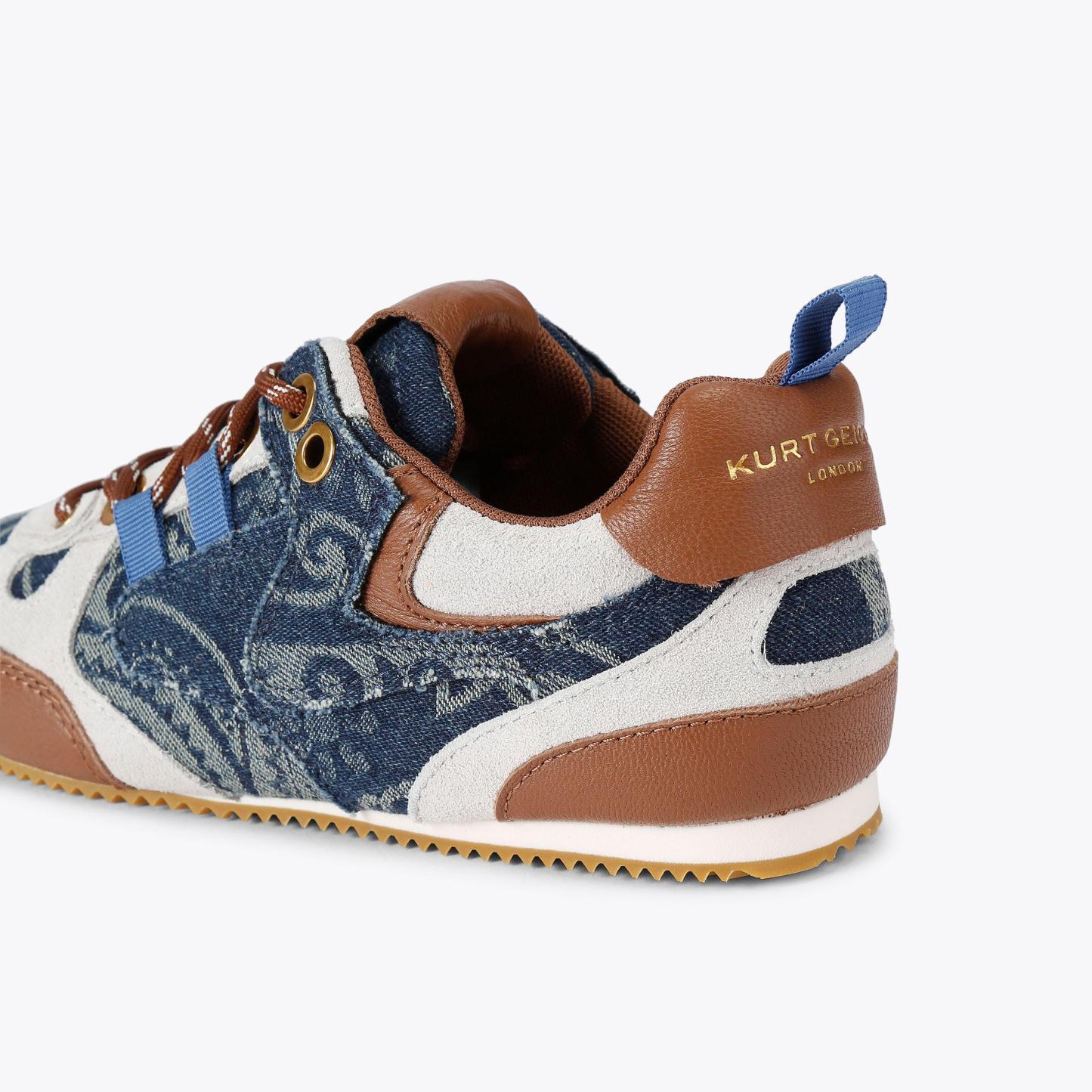 Kurt Geiger London Slim Runner Sneaker - Blue - view 4