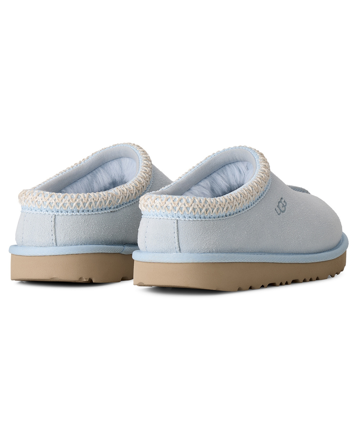 UGG® Kids Tasman II Clog Round Toe Slippers - Sky Blue