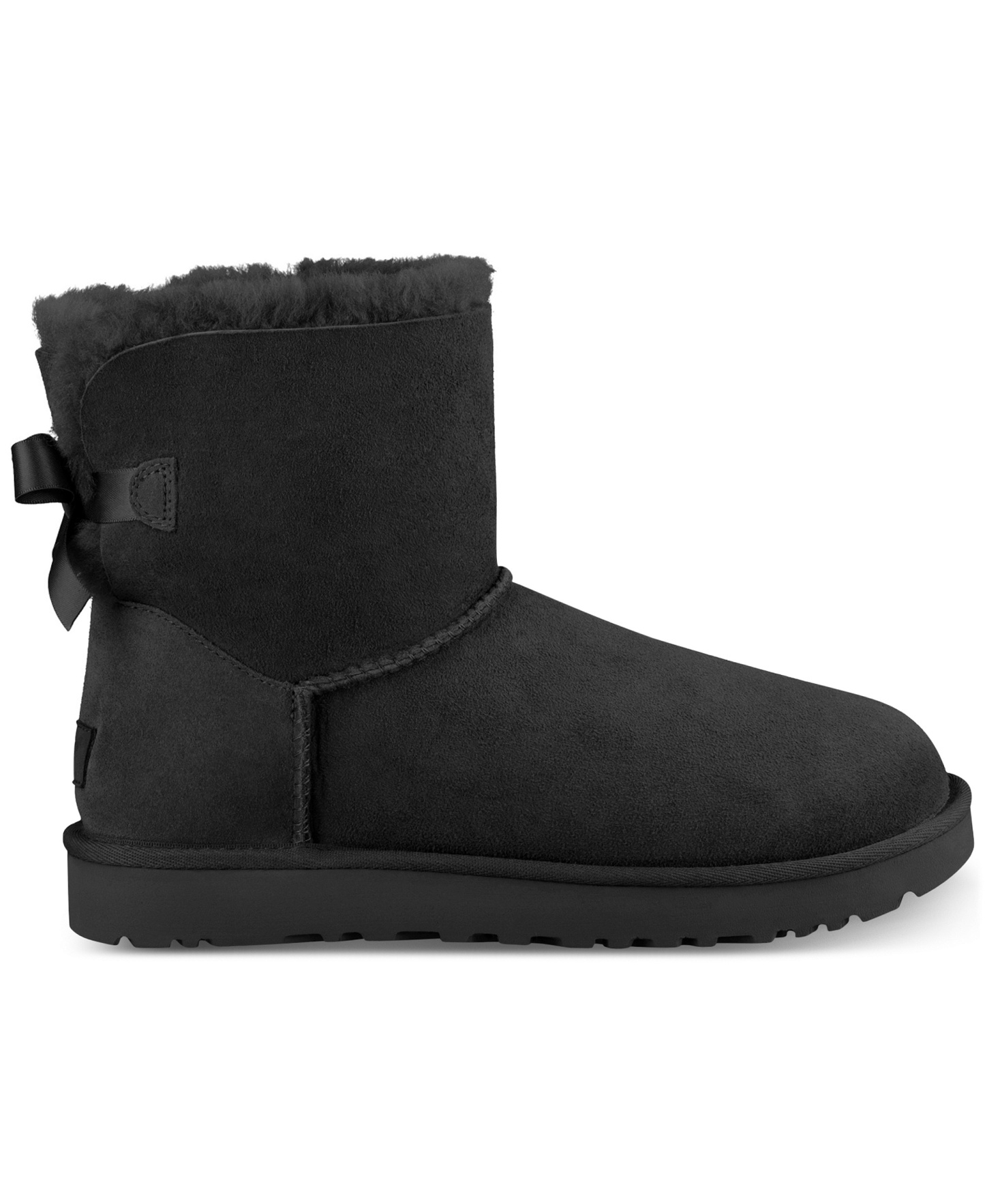 UGG® Women's Mini Bailey Bow II Slip-On Booties - Black