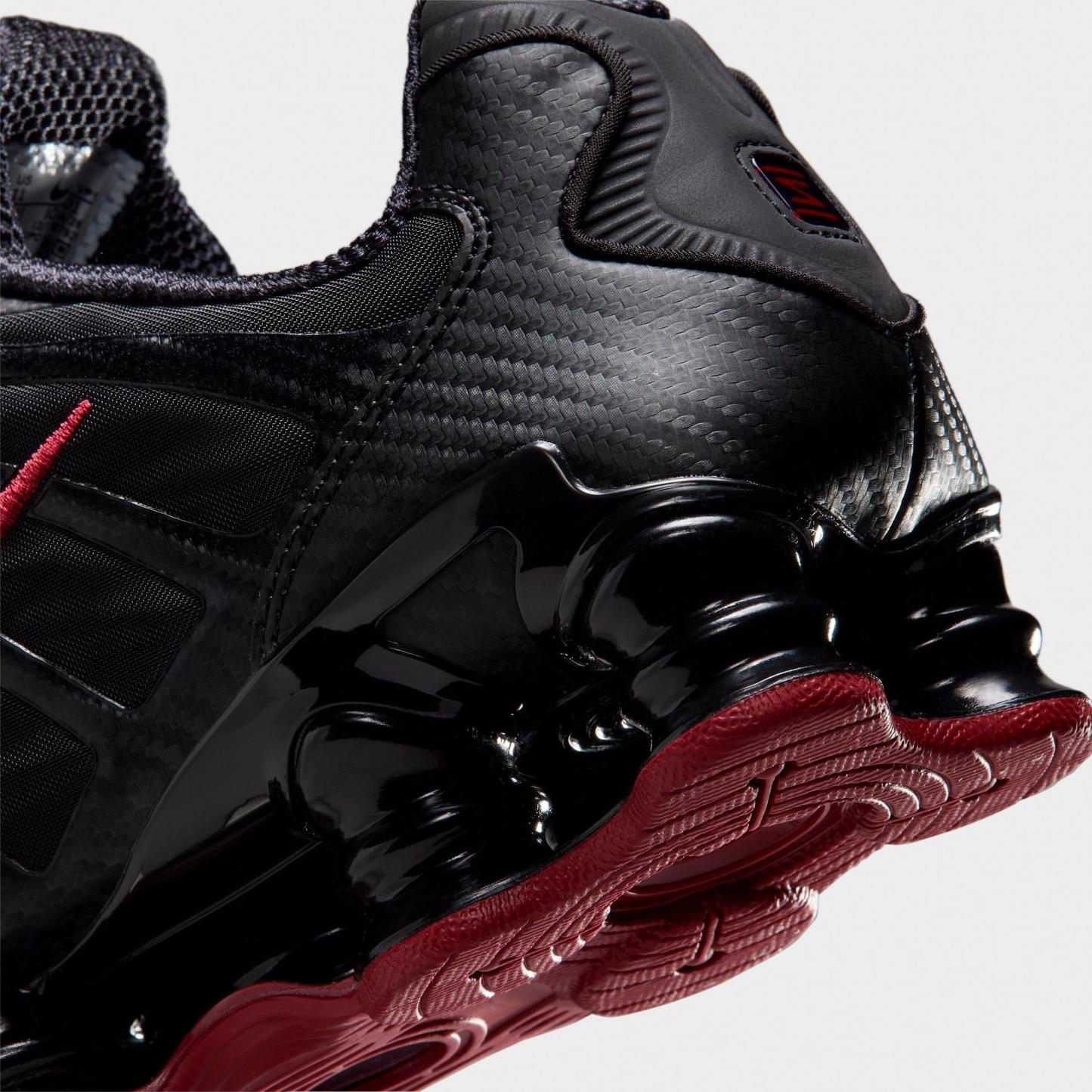 Men's Nithtke Shox TL Casual Shoes - Part 2 - Black/Tough Red/Black - Detail shot