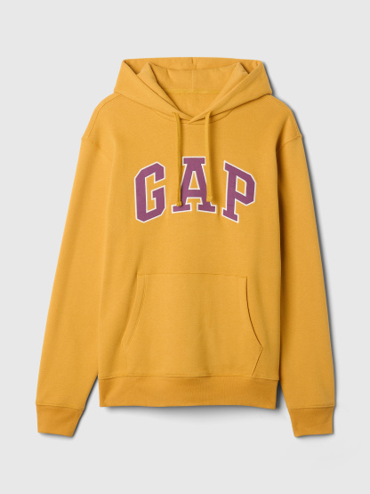 Adult VintageSoft Arch Logo Hoodie - Honey