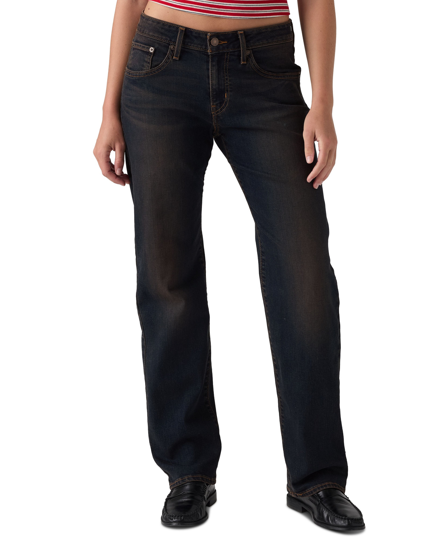 Levi's Women's Superlow Straight Jeans - Healing Ho